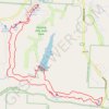 Gorge Overlook Trail and Buckeye Trail Loop via Old Man's Cave, Whispering Falls, Cedar Falls and Rose Lake trail, distance, elevation, map, profile, GPS track