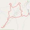 Panorama Loop Trail in Kodachrome Basin State Park trail, distance, elevation, map, profile, GPS track