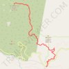 Strawberry Peak Trail trail, distance, elevation, map, profile, GPS track