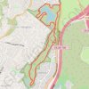 Peters Canyon Regional Park trail, distance, elevation, map, profile, GPS track