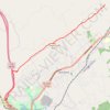 Cumberland Trail (CT) - Bruce Gap to Cumberland Mountain - Eagle Bluff trail, distance, elevation, map, profile, GPS track