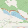 Upper Echo Lake and Lower Echo Lake trail, distance, elevation, map, profile, GPS track