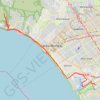 Playa Vista to Topanga State Park trail, distance, elevation, map, profile, GPS track