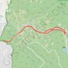 Swan View Tunnel and Falls trail, distance, elevation, map, profile, GPS track