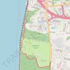 Westchester RiverWalk trail, distance, elevation, map, profile, GPS track