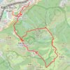 馬鞍山(和君君家) trail, distance, elevation, map, profile, GPS track