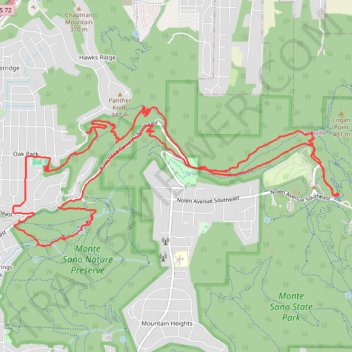 Land Trust Ride trail, distance, elevation, map, profile, GPS track