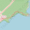 Shovel Point Trail trail, distance, elevation, map, profile, GPS track