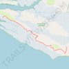 Goose Creek Trail trail, distance, elevation, map, profile, GPS track