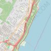 Track 1 trail, distance, elevation, map, profile, GPS track