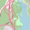 Mostly single track good for Hiking, trail running, and mountain biking trail, distance, elevation, map, profile, GPS track