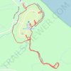 Flanners Beach / Neuse Campground Loop trail, distance, elevation, map, profile, GPS track
