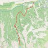 Red Pine Lake trail, distance, elevation, map, profile, GPS track