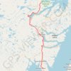 Mallorytown - Arnold's Cove trail, distance, elevation, map, profile, GPS track