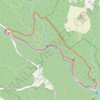 Hemlock Gorge trail, distance, elevation, map, profile, GPS track