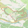 Corbenic Poetry Path loop walk trail, distance, elevation, map, profile, GPS track