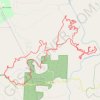 Big South Fork MTB Loop trail, distance, elevation, map, profile, GPS track