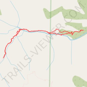 Middle Fork Lytle Creek Trail to Commanche Camp trail, distance, elevation, map, profile, GPS track