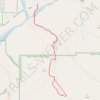 Dead horse canyon / Walter's Cascade SCOV trail, distance, elevation, map, profile, GPS track