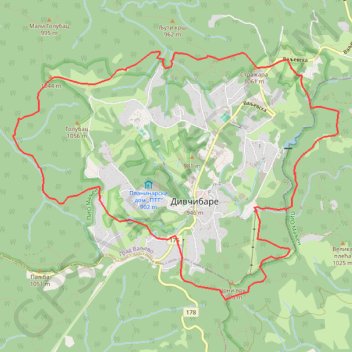 Divča BLUE Race 2023 trail, distance, elevation, map, profile, GPS track