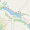 Knik Glacier Trail trail, distance, elevation, map, profile, GPS track