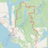 Sunshine Coast Trail trail, distance, elevation, map, profile, GPS track