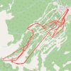 8 March 2024 - Kicking Horse Mountain Resort trail, distance, elevation, map, profile, GPS track