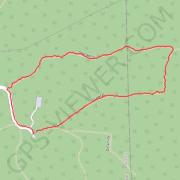 Lluveras and Granados loop trail, distance, elevation, map, profile, GPS track
