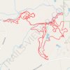 Bentonville East trail, distance, elevation, map, profile, GPS track