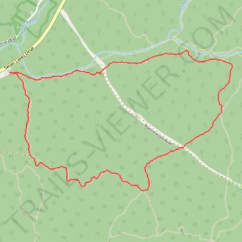 Reeves Brook Loop Trail trail, distance, elevation, map, profile, GPS track
