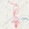 Sawmill Dauset trails trail, distance, elevation, map, profile, GPS track
