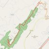 Cumberland Trail Graysville Mountain Trail trail, distance, elevation, map, profile, GPS track