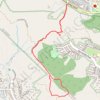 Tracked with OSMTracker for Android™ trail, distance, elevation, map, profile, GPS track