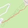 Pico Tentes desde el col de Tentes trail, distance, elevation, map, profile, GPS track