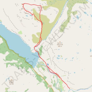 Tracked with OSMTracker for Android™ trail, distance, elevation, map, profile, GPS track