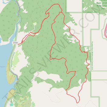 Boca trails loop trail, distance, elevation, map, profile, GPS track
