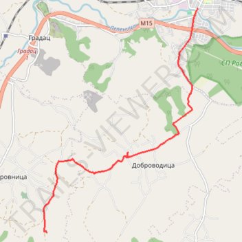 Afternoon Hike trail, distance, elevation, map, profile, GPS track
