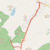 Tracked with OSMTracker for Android™ trail, distance, elevation, map, profile, GPS track