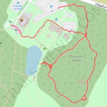 Tracked with OSMTracker for Android™ trail, distance, elevation, map, profile, GPS track