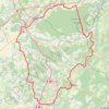 Tour du Jura à vélo loisirs - Dole trail, distance, elevation, map, profile, GPS track