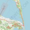 Atlantic highlands trail, distance, elevation, map, profile, GPS track