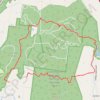 Castlemaine Diggins Park and Kalimns Park Loop trail, distance, elevation, map, profile, GPS track