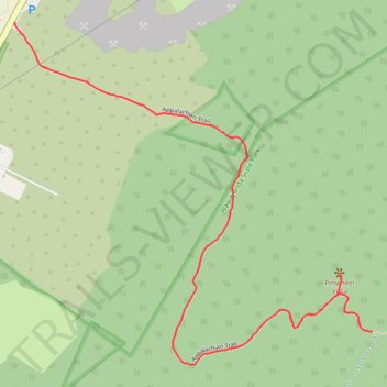 Pinwheel Vista from West - Stairway to Heaven Trail trail, distance, elevation, map, profile, GPS track
