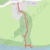 Tracked with OSMTracker for Android™ trail, distance, elevation, map, profile, GPS track
