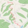 Valle Vista Trail trail, distance, elevation, map, profile, GPS track