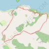 Goat Island Lookout Loop trail, distance, elevation, map, profile, GPS track
