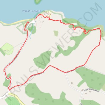 Goat Island Lookout Loop trail, distance, elevation, map, profile, GPS track