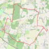 Walk - Ditchling Common, The Plough trail, distance, elevation, map, profile, GPS track