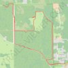 Deep Creek Preserve trail, distance, elevation, map, profile, GPS track