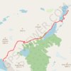 Grinnell Glacier Trail in Glacier National Park trail, distance, elevation, map, profile, GPS track